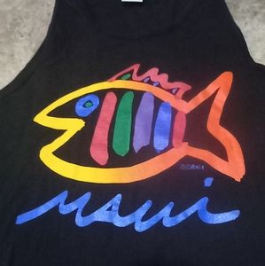 Late 80s Sgt Leisure Maui Tank Top